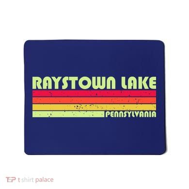 Retro Raystown Lake Pennsylvania Mousepad