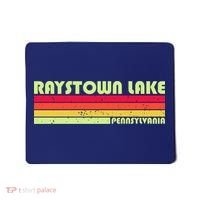 Retro Raystown Lake Pennsylvania Mousepad thumb 0