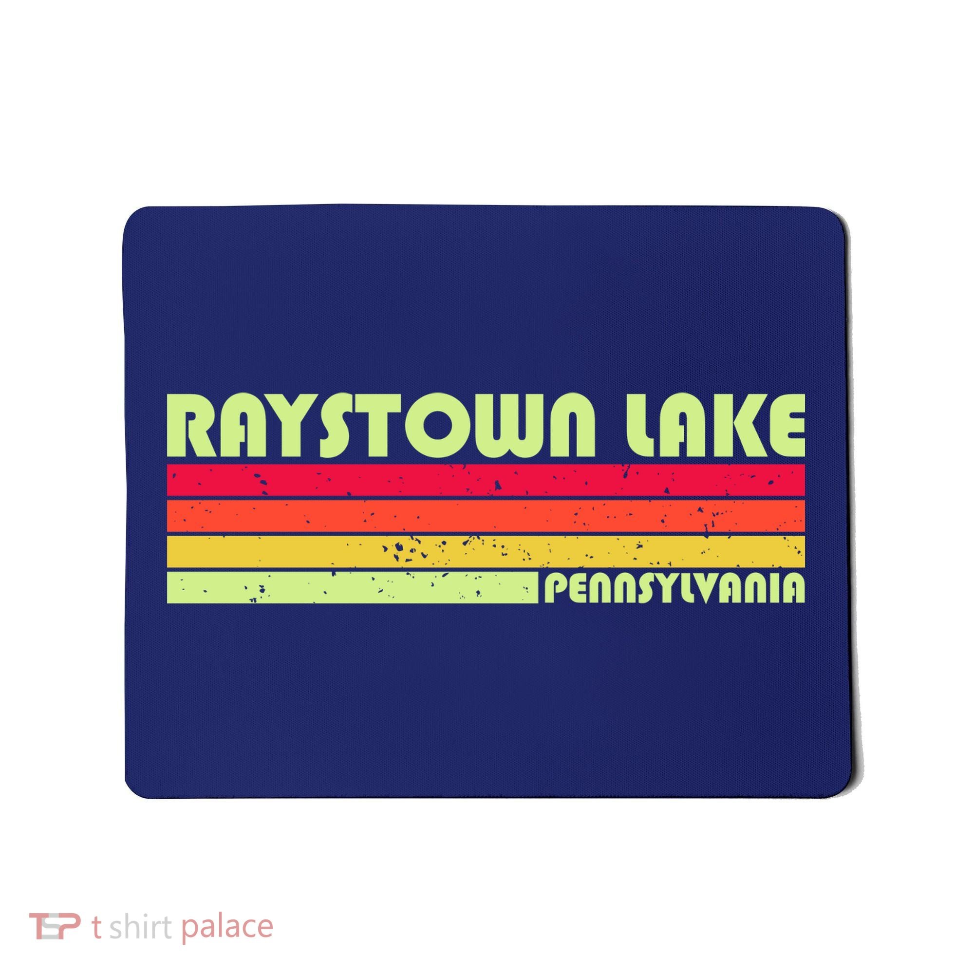 Retro Raystown Lake Pennsylvania Mousepad