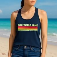 Retro Raystown Lake Pennsylvania Women's Tank Top thumb 2