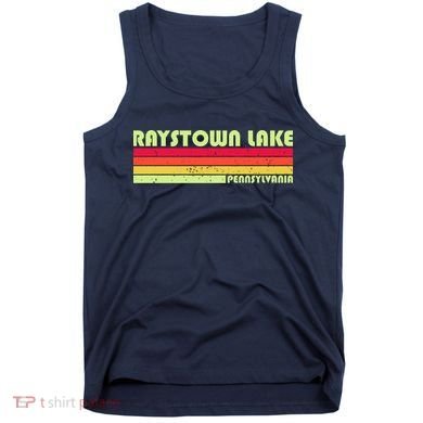 Retro Raystown Lake Pennsylvania Tank Top