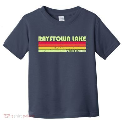 Retro Raystown Lake Pennsylvania Toddler T-Shirt