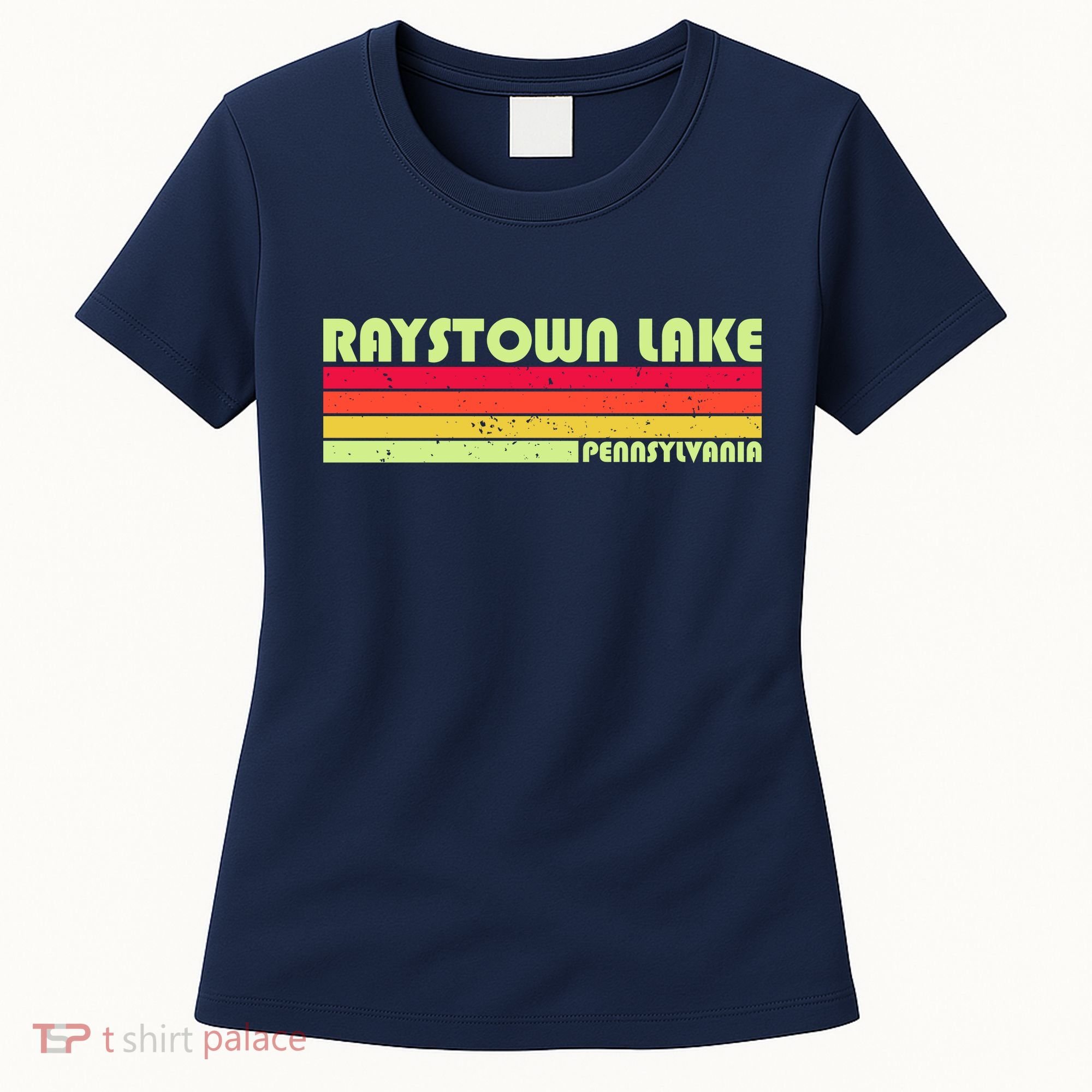 Retro Raystown Lake Pennsylvania Women's T-Shirt