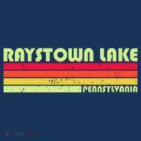 Retro Raystown Lake Pennsylvania Women's T-Shirt thumb 6
