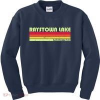 Retro Raystown Lake Pennsylvania Kids Sweatshirt thumb 0