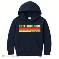 Retro Raystown Lake Pennsylvania Kids Hoodie thumb 0