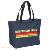 Retro Raystown Lake Pennsylvania Tote Bag thumb 2
