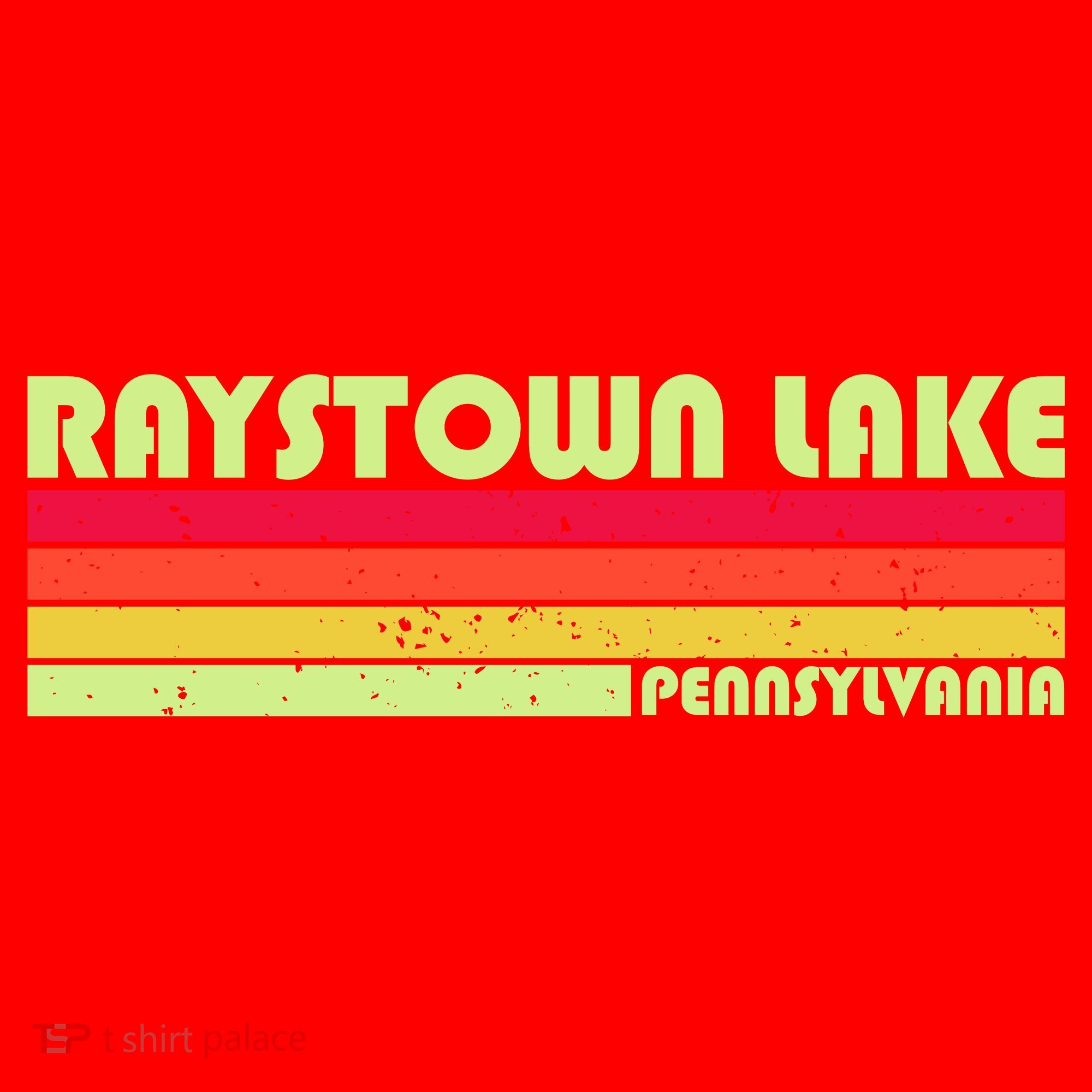 Retro Raystown Lake Pennsylvania Santa Hat