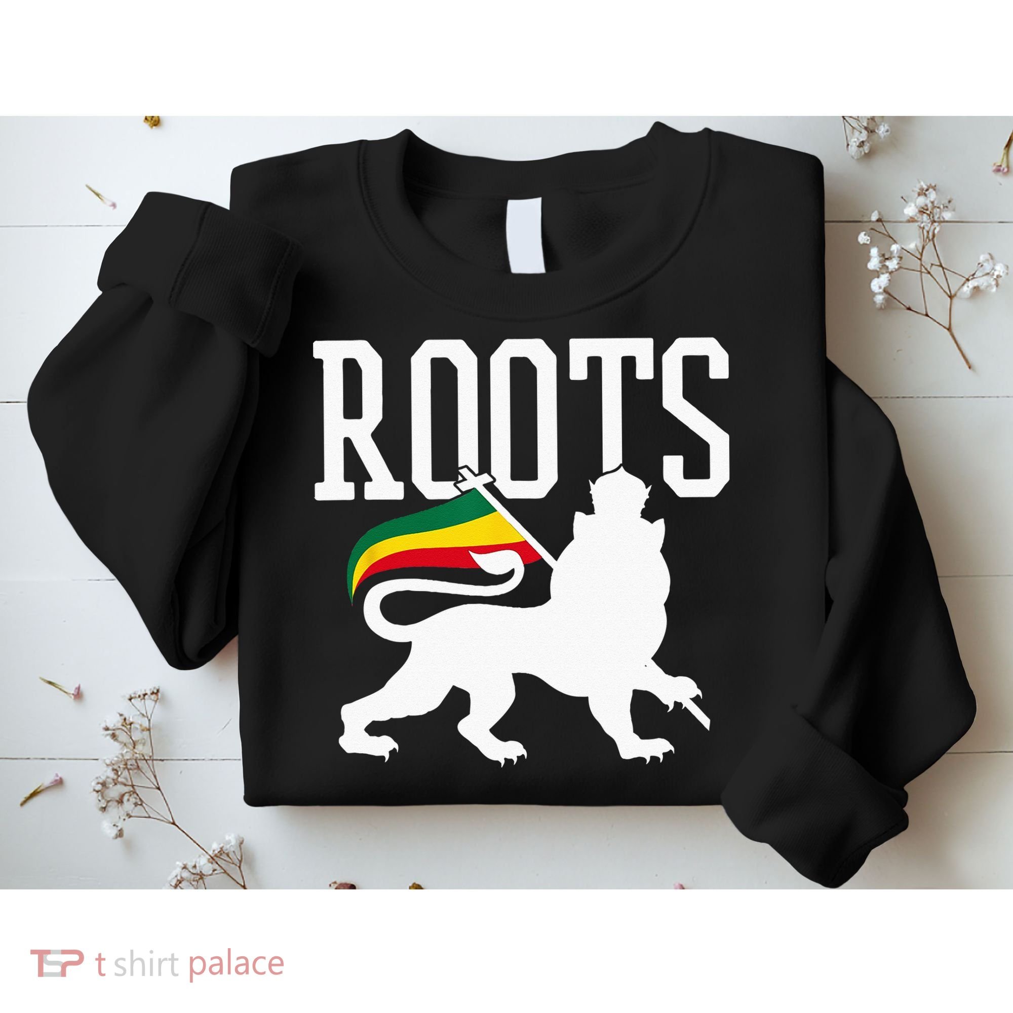 Reggae Roots Lion Of Judah Rastafari Music Rasta Gift Sweatshirt