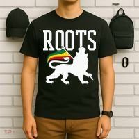 Reggae Roots Lion Of Judah Rastafari Music Rasta Gift T-Shirt thumb 6