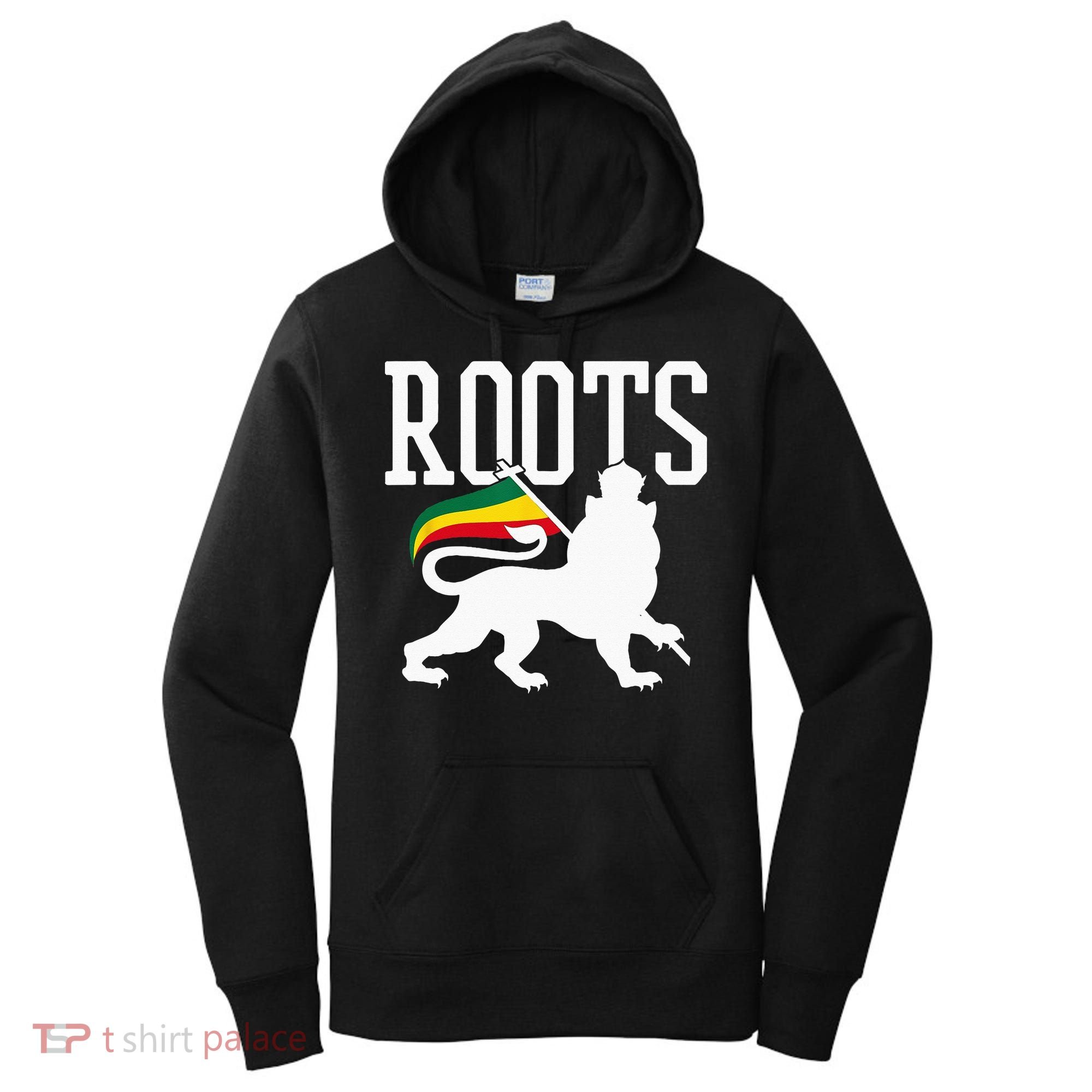 Reggae Roots Lion Of Judah Rastafari Music Rasta Gift Women's Hoodie
