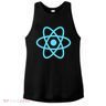 Reactjs React.Js Logo Javascript Framework Ladies PosiCharge Tri-Blend Wicking Tank