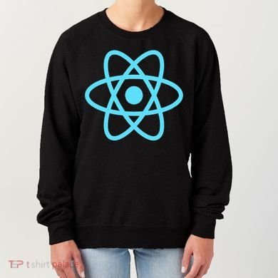 Reactjs React.Js Logo Javascript Framework Women's Sweatshirt