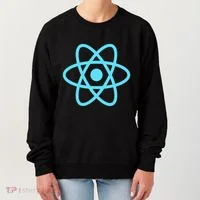 Reactjs React.Js Logo Javascript Framework Women's Sweatshirt thumb 0