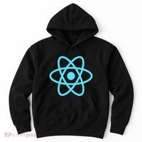 Reactjs React.Js Logo Javascript Framework Hoodie thumb 0