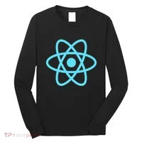 Reactjs React.Js Logo Javascript Framework Long Sleeve Shirt thumb 0