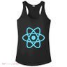 Reactjs React.Js Logo Javascript Framework Ladies PosiCharge Competitor Racerback Tank