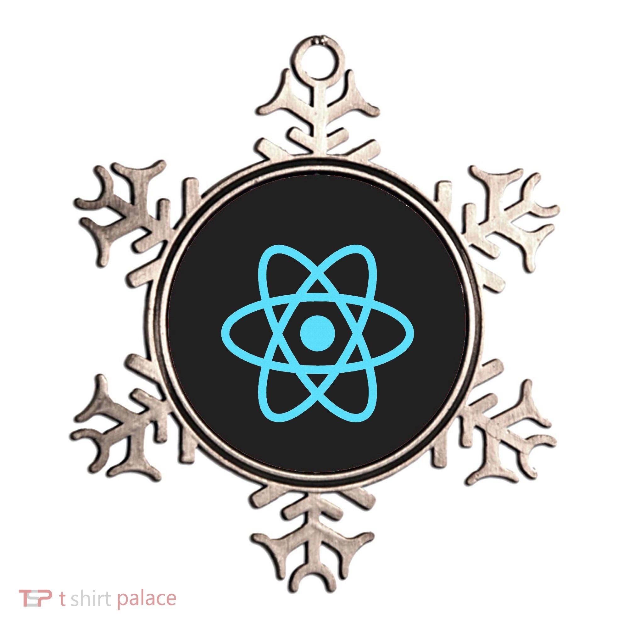 Reactjs React.Js Logo Javascript Framework Ornament