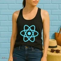 Reactjs React.Js Logo Javascript Framework Women's Tank Top thumb 2
