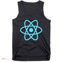Reactjs React.Js Logo Javascript Framework Tank Top thumb 0