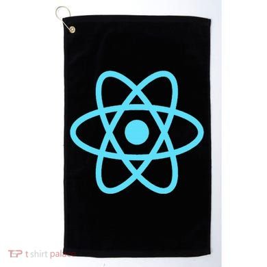 Reactjs React.Js Logo Javascript Framework Golf Towel