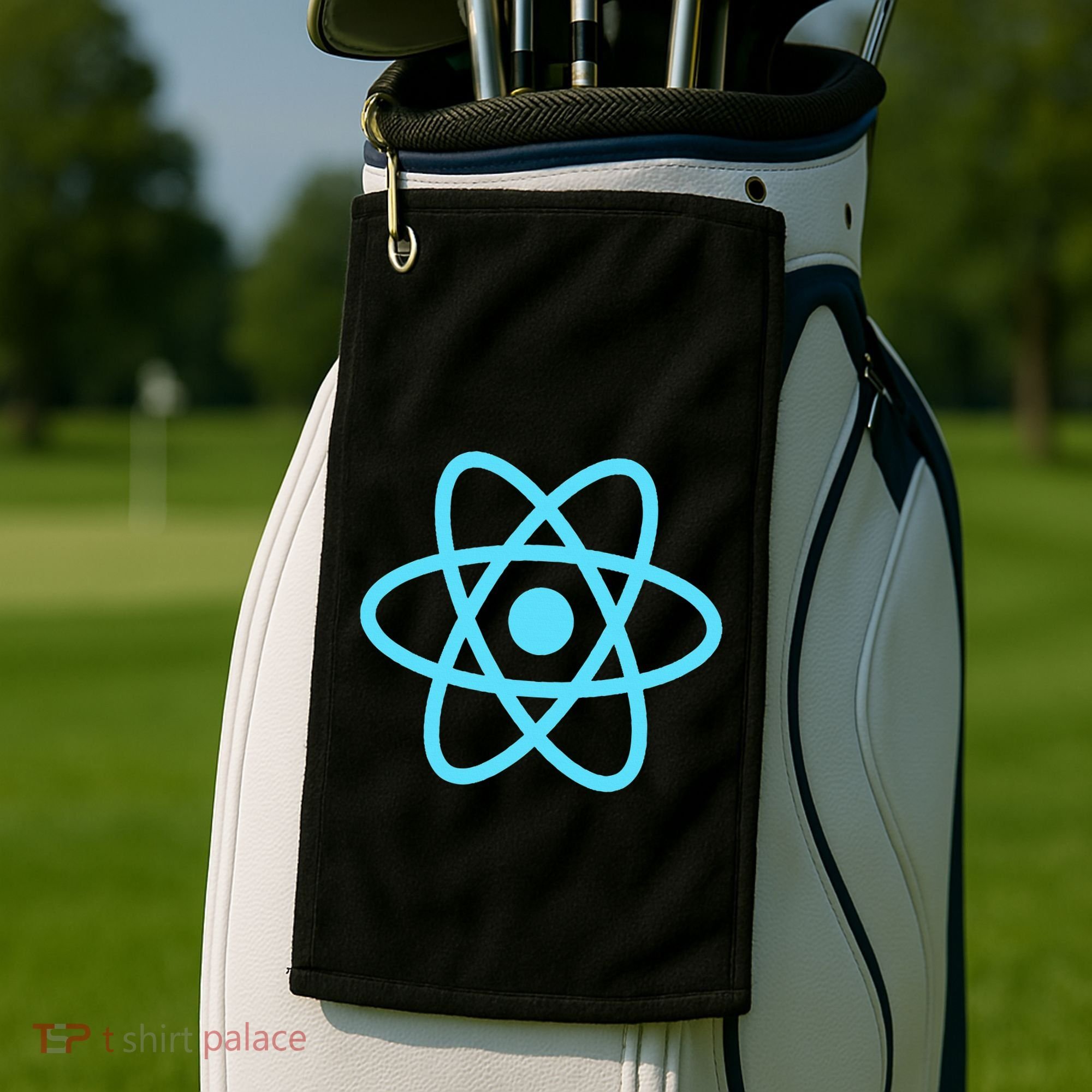 Reactjs React.Js Logo Javascript Framework Golf Towel