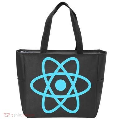 Reactjs React.Js Logo Javascript Framework Tote Bag
