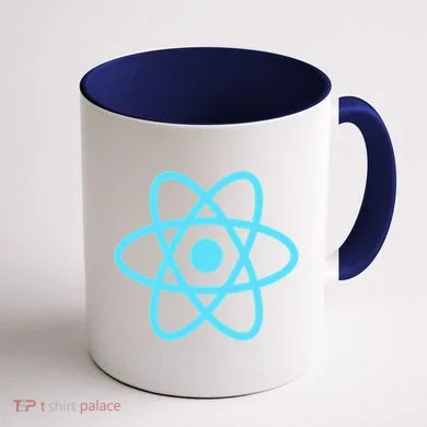 Reactjs React.Js Logo Javascript Framework Coffee Mug back