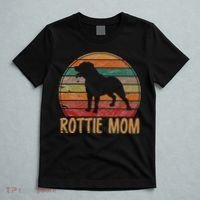 Retro Rottweiler Mom Gift Rott Dog Mother Pet Rottie Mama T-Shirt thumb 5