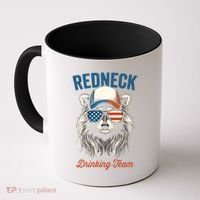Redneck Raccoon Mullet White Trash Party Attire Hillbilly Gift Coffee Mug thumb 0