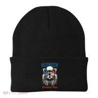Redneck Raccoon Mullet White Trash Party Attire Hillbilly Gift Beanie thumb 0