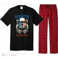 Redneck Raccoon Mullet White Trash Party Attire Hillbilly Gift Pajama Set thumb 0