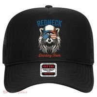 Redneck Raccoon Mullet White Trash Party Attire Hillbilly Gift Hat thumb 0
