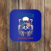 Redneck Raccoon Mullet White Trash Party Attire Hillbilly Gift Coaster thumb 0