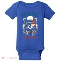 Redneck Raccoon Mullet White Trash Party Attire Hillbilly Gift Baby Bodysuit thumb 0