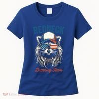 Redneck Raccoon Mullet White Trash Party Attire Hillbilly Gift Women's T-Shirt thumb 0