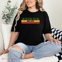 Rastafari Reggae Music Bless Up Dub Dancehall Rasta Gift Comfort Colors T-Shirt thumb 2