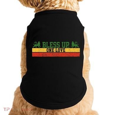 Rastafari Reggae Music Bless Up Dub Dancehall Rasta Gift Doggie Tank