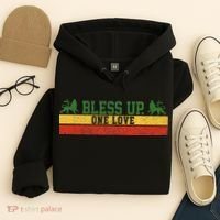 Rastafari Reggae Music Bless Up Dub Dancehall Rasta Gift Hoodie thumb 4