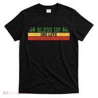 Rastafari Reggae Music Bless Up Dub Dancehall Rasta Gift T-Shirt thumb 0