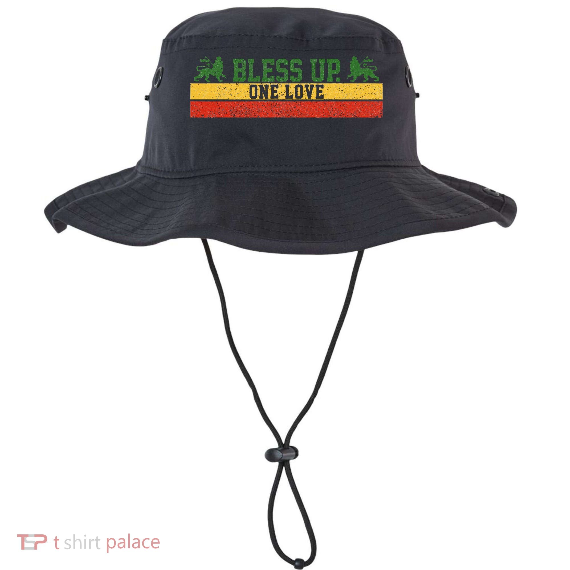 Rastafari Reggae Music Bless Up Dub Dancehall Rasta Gift Bucket Hat