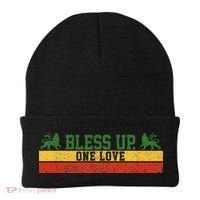 Rastafari Reggae Music Bless Up Dub Dancehall Rasta Gift Beanie thumb 0