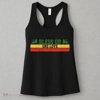 Rastafari Reggae Music Bless Up Dub Dancehall Rasta Gift Women's Tank Top thumb 3