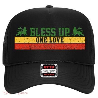 Rastafari Reggae Music Bless Up Dub Dancehall Rasta Gift Hat