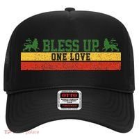 Rastafari Reggae Music Bless Up Dub Dancehall Rasta Gift Hat thumb 0