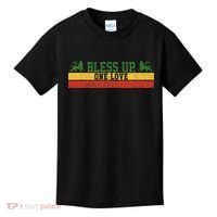 Rastafari Reggae Music Bless Up Dub Dancehall Rasta Gift Kids T-Shirt thumb 0