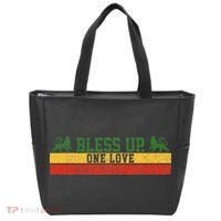 Rastafari Reggae Music Bless Up Dub Dancehall Rasta Gift Tote Bag thumb 0