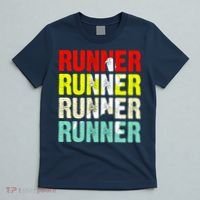 Runner Running Marathoner Retro Vintage T-Shirt thumb 5