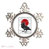 Raven Red Moon Anime Japanese Art Ornament thumb 0