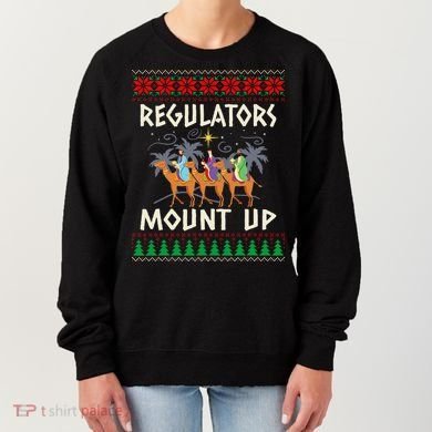 Retro Regulators Mount Up Camel Ugly Christmas Sweater Xmas Women's Sweatshirt